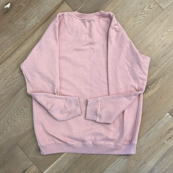 Pink 'Don't go breaking my heart' Women's Sweatshirt (XL) - Picture 2 of 3